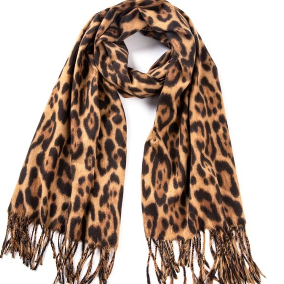 ANIMAL PRINT SCARF - Picture 1 of 2
